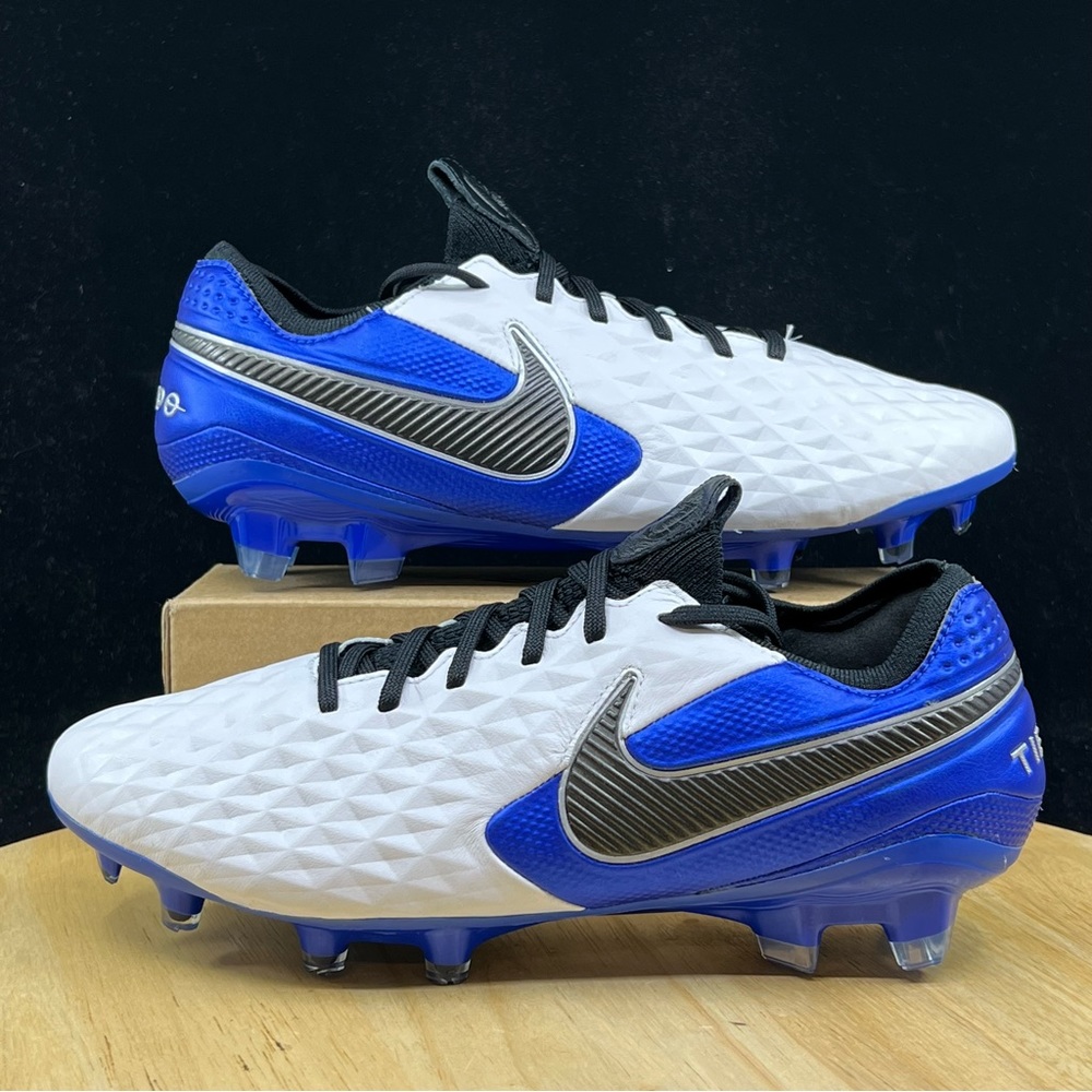 Nike Blue and White Athletic Shoes
